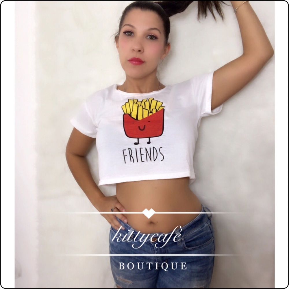 Best FRIENDS Crop Top